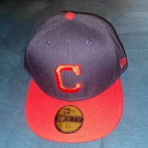 Cleveland Indians baseball fitted hat (size 7 3/8)